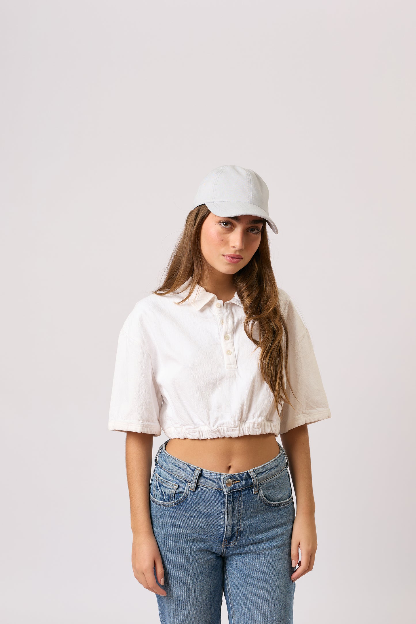 Linen Cap - Light Gray - Arre Hats