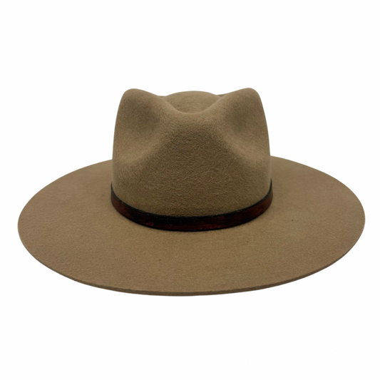 Leather Wrap Hat Band – Dark Brown - Arre Hats