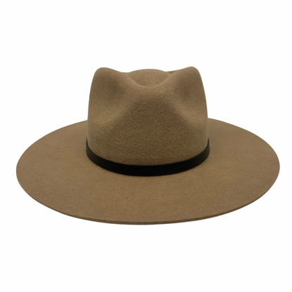 Leather Wrap Hat Band – Black