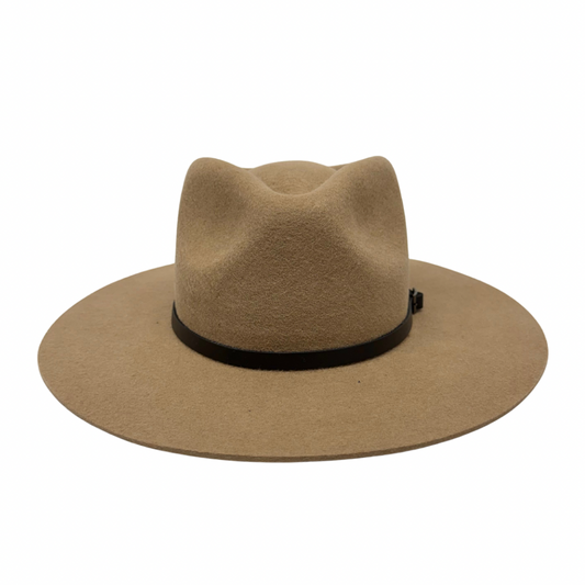 Buckle Leather Hat Band – Black - Arre Hats