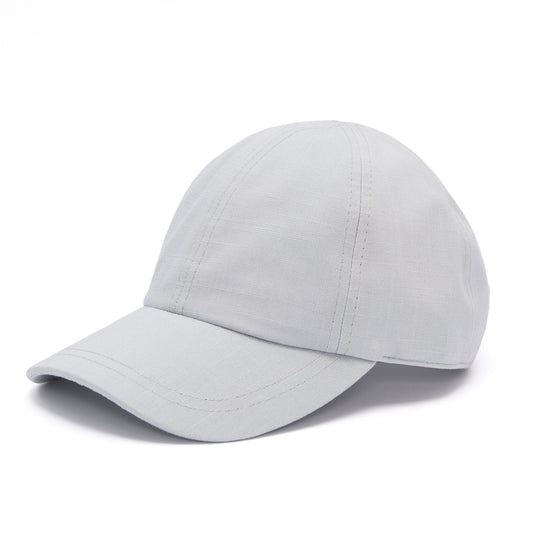 Linen Cap - Light Gray