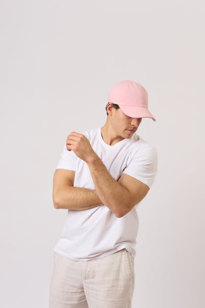 Linen Cap - Soft Pink - Arre Hats