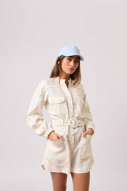 Linen Cap - Sky Blue - Arre Hats