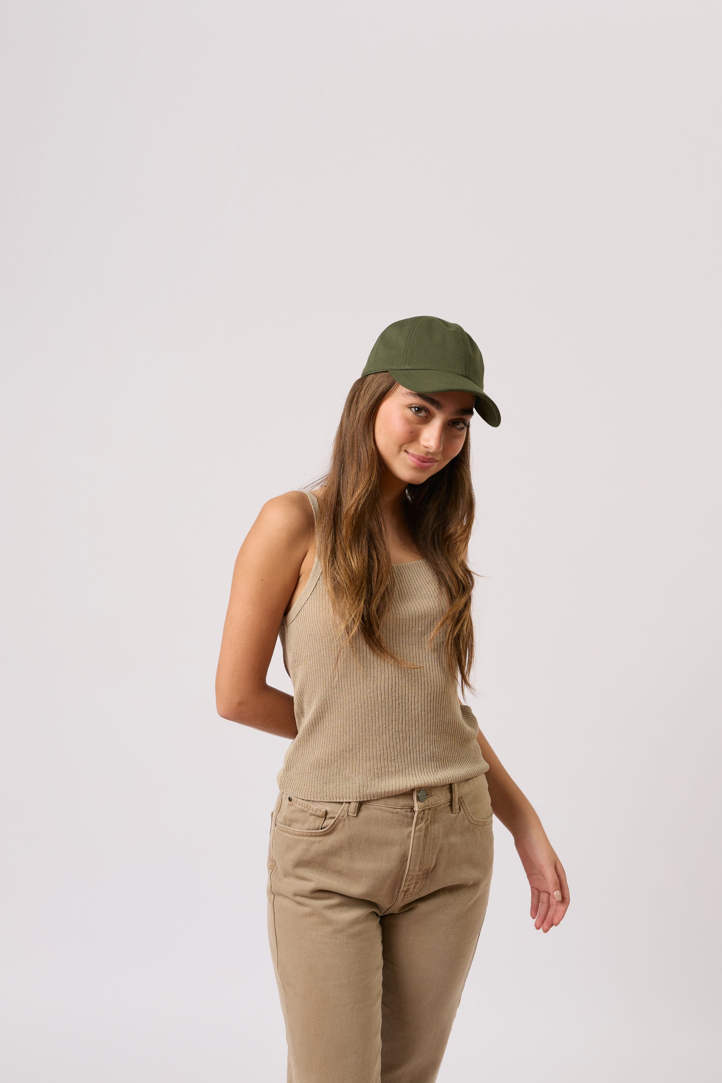 Linen Cap - Forest Green - Arre Hats