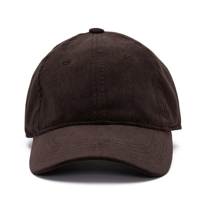 Corduroy Cap - Dark Brown