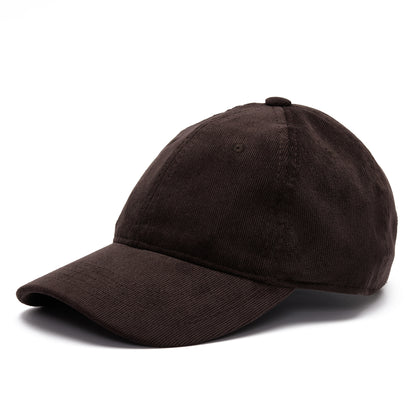 Corduroy Cap - Dark Brown