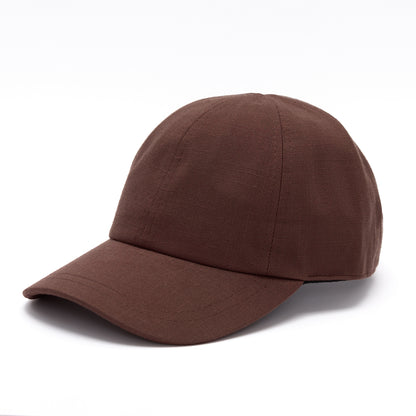 Linen Cap - Chocolate - Arre Hats