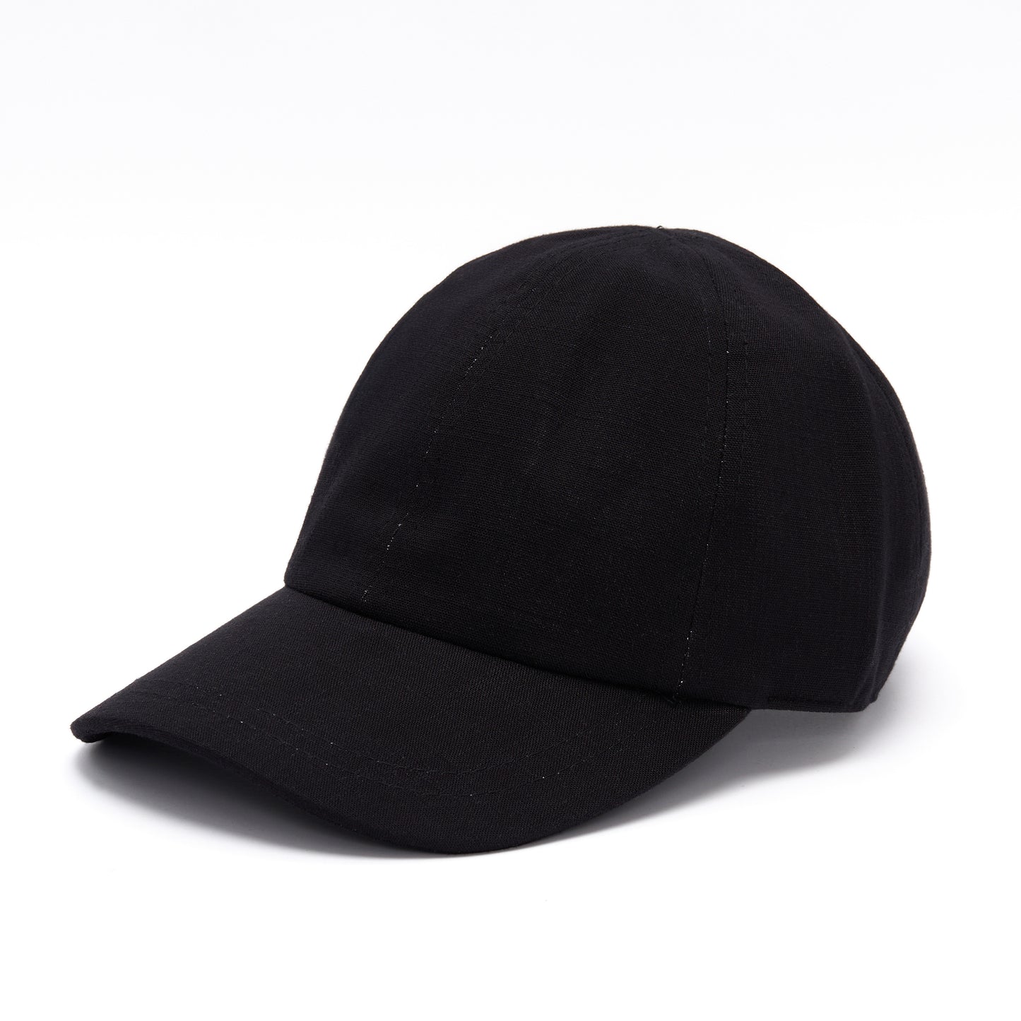 Linen Cap - Black
