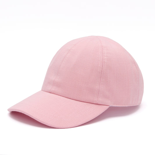 Linen Cap - Soft Pink