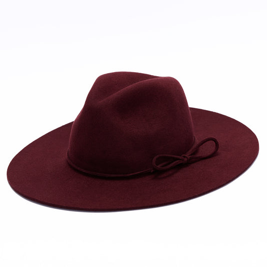 The Soft Fedora - Dark Cherry