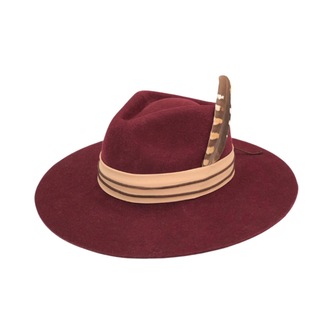 The Burgundy Charm - Arre Hats