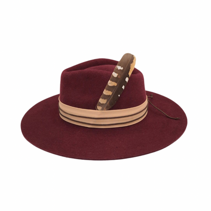 The Burgundy Charm - Arre Hats