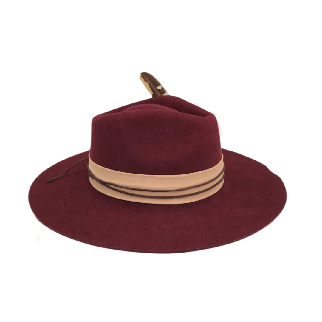 The Burgundy Charm - Arre Hats