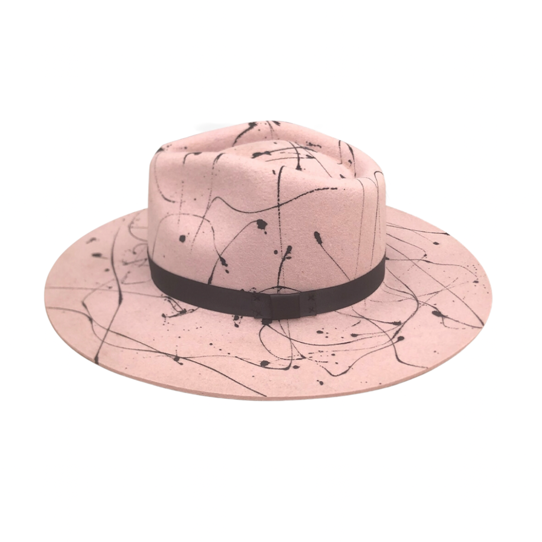 The Black Splatter - Soft Lavender - Arre Hats