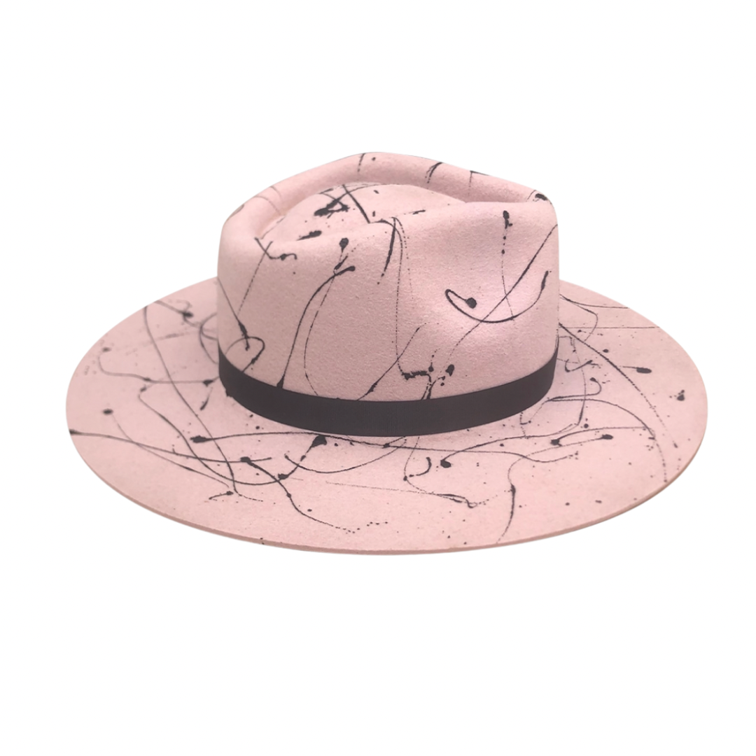 The Black Splatter - Soft Lavender - Arre Hats