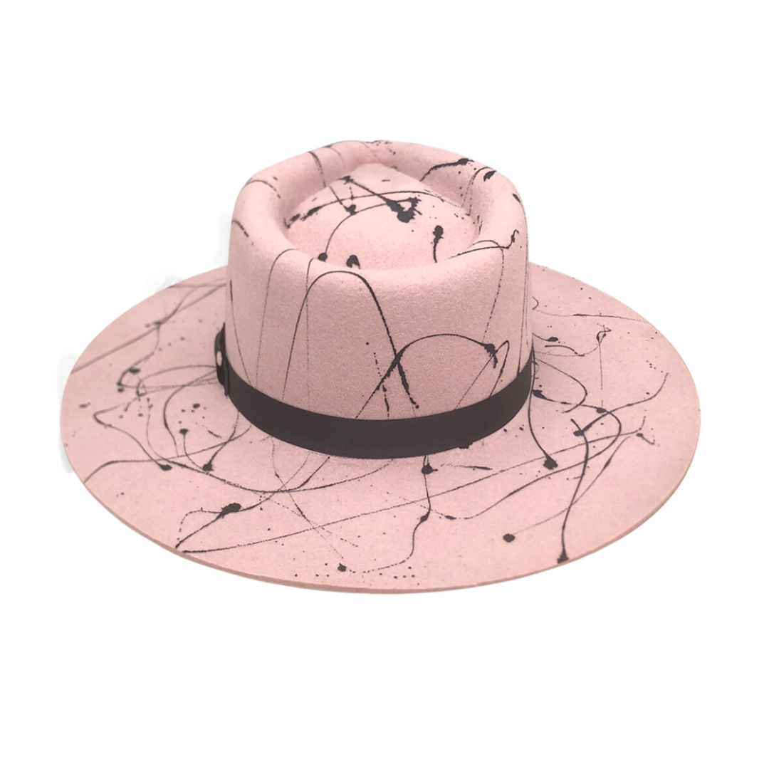 The Black Splatter - Soft Lavender - Arre Hats