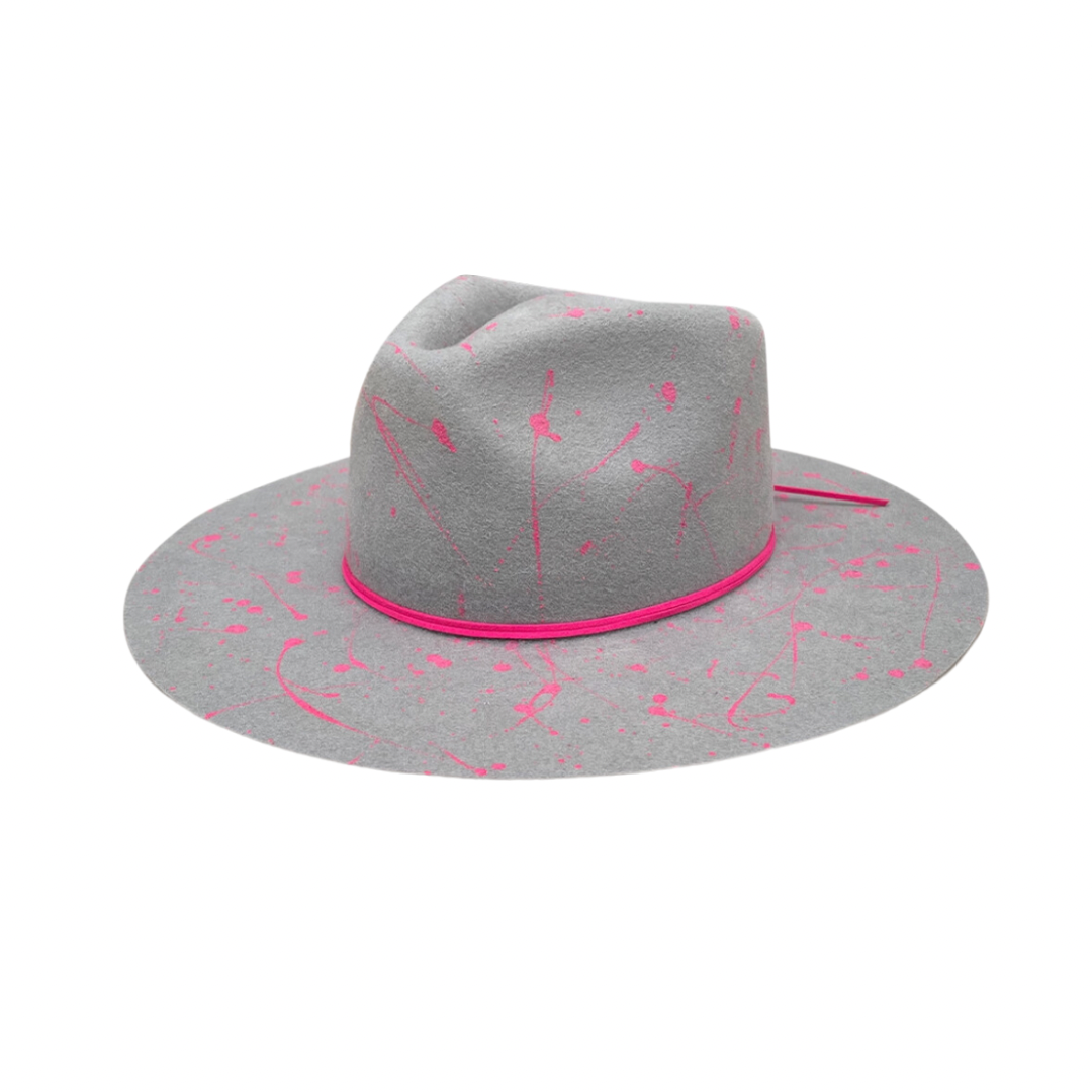 Neon Pink Splatter - Arre Hats