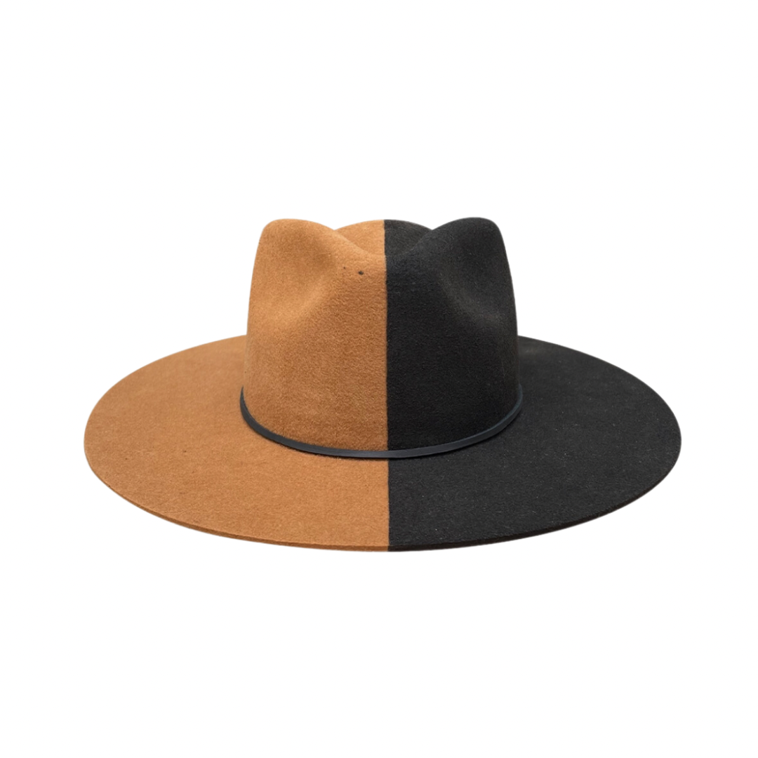 MITI MITI - Black on Camel - Arre Hats