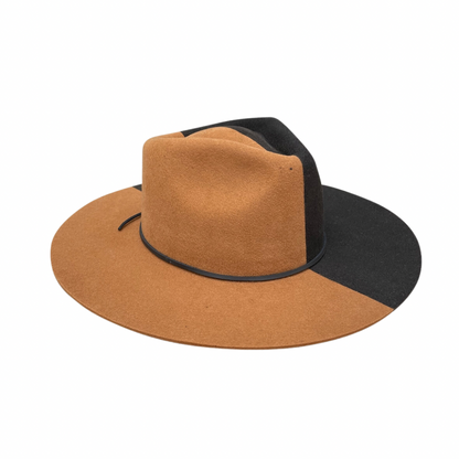 MITI MITI - Black on Camel - Arre Hats