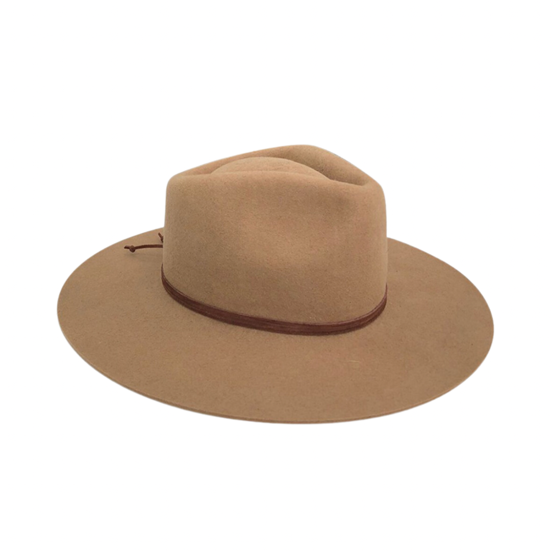 Khaki - Suede Strips - Arre Hats