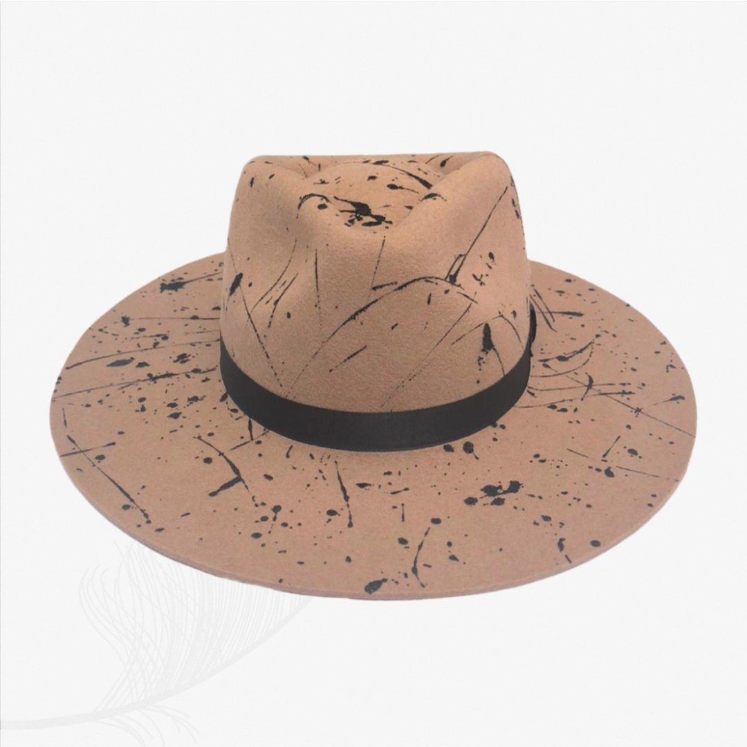 The Black Splatter - Smoked Bone - Arre Hats