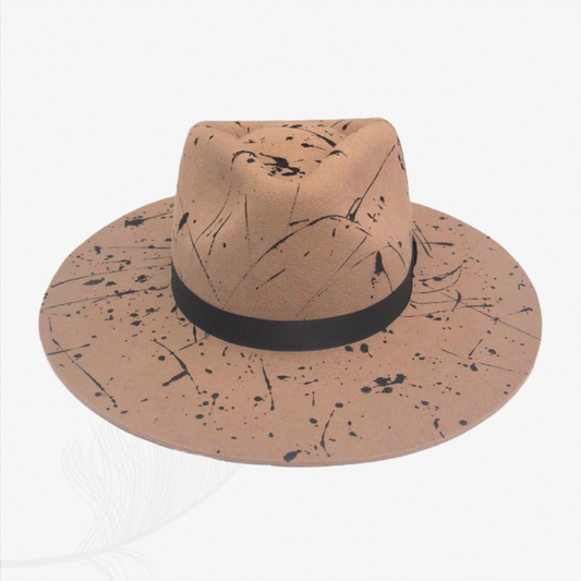 The Black Splatter - Smoked Bone - Arre Hats