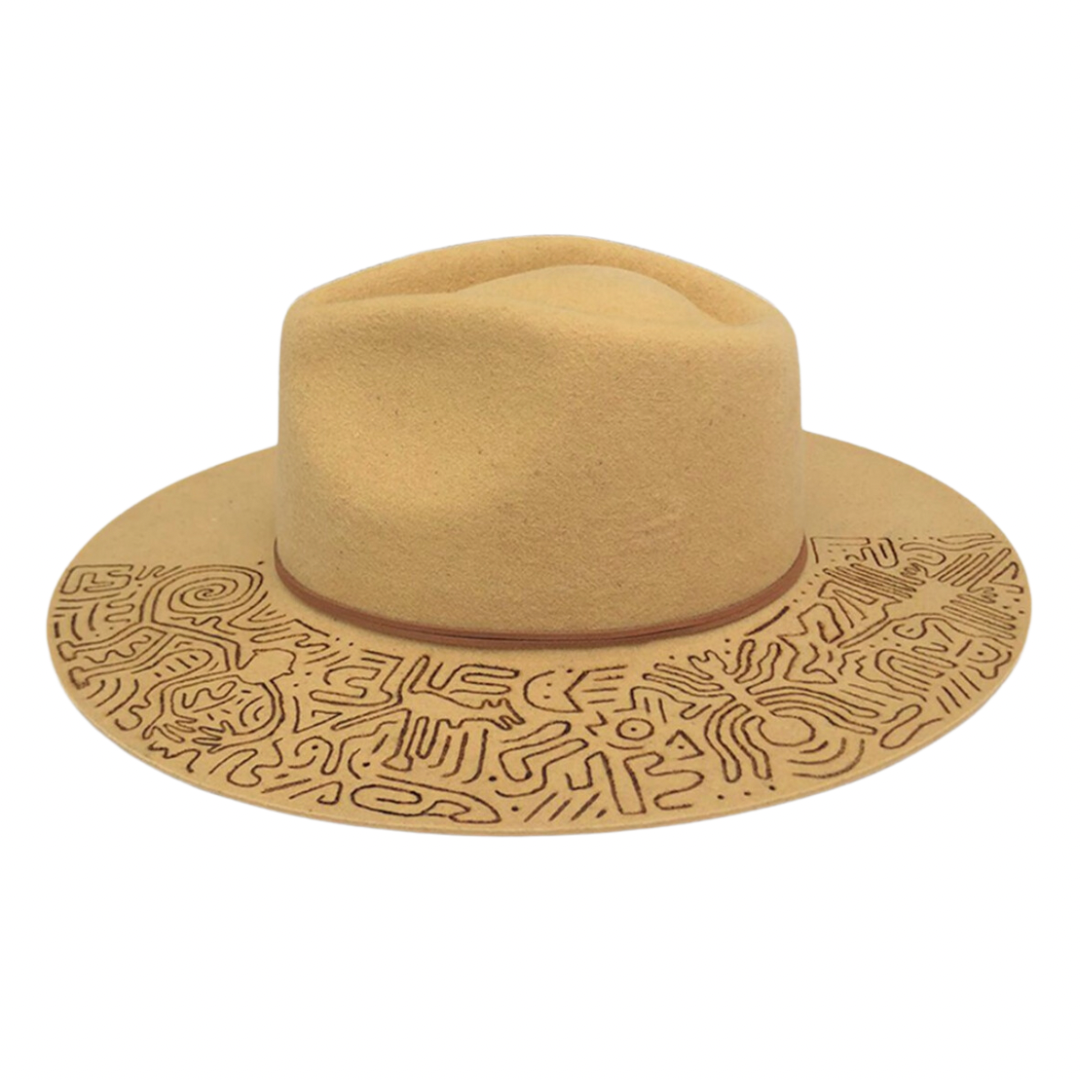 MITI Nazca Brim - Honey Mustard - Arre Hats