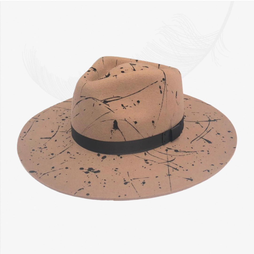 The Black Splatter - Smoked Bone - Arre Hats