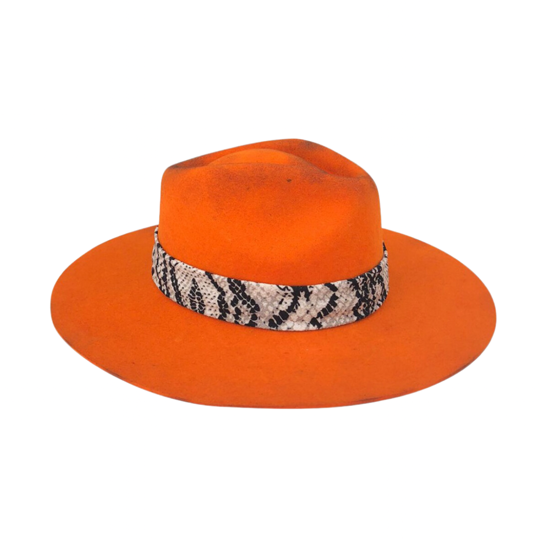 The Burnt Snake - Orange - Arre Hats