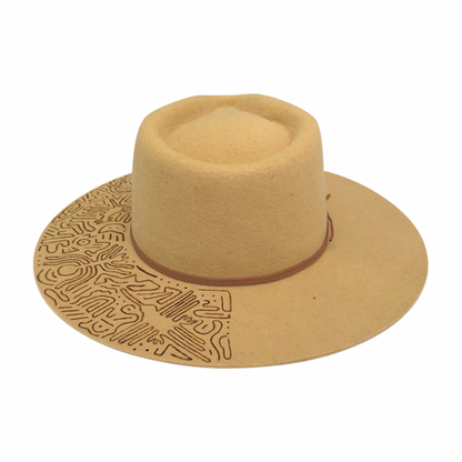 MITI Nazca Brim - Honey Mustard - Arre Hats