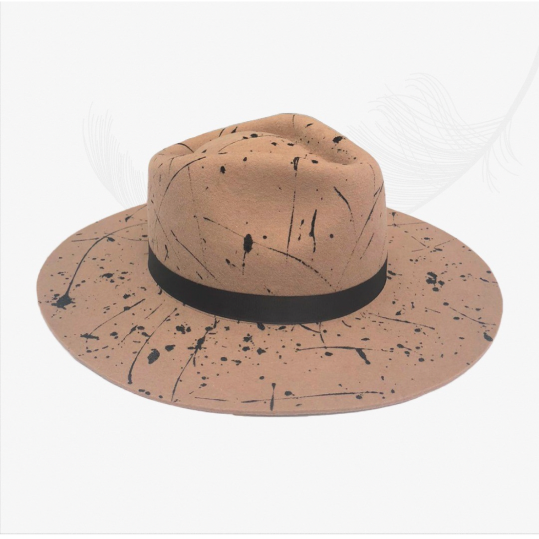 The Black Splatter - Smoked Bone - Arre Hats