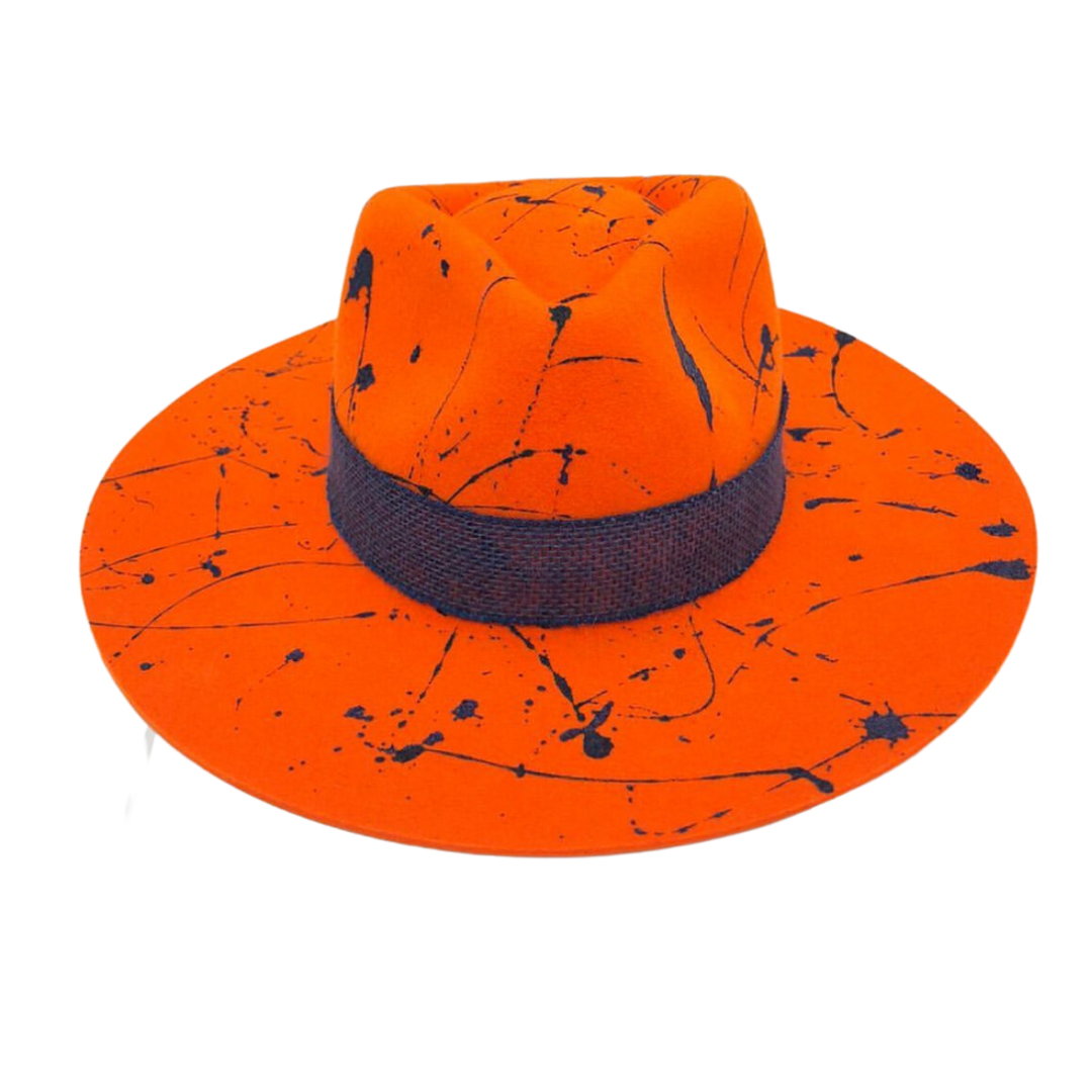 The orange Splatter - Arre Hats