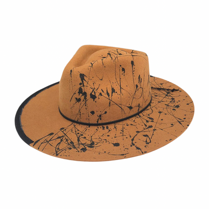 MITI MITI Splatter - Black on Camel - Arre Hats