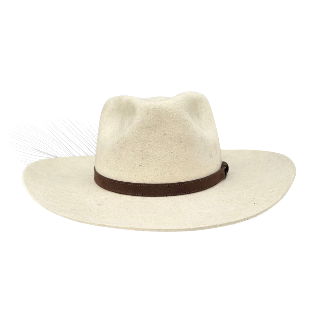 The Gaucho Cowboy - Rustic White - Arre Hats