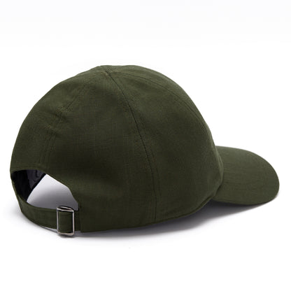 Linen Cap - Forest Green - Arre Hats