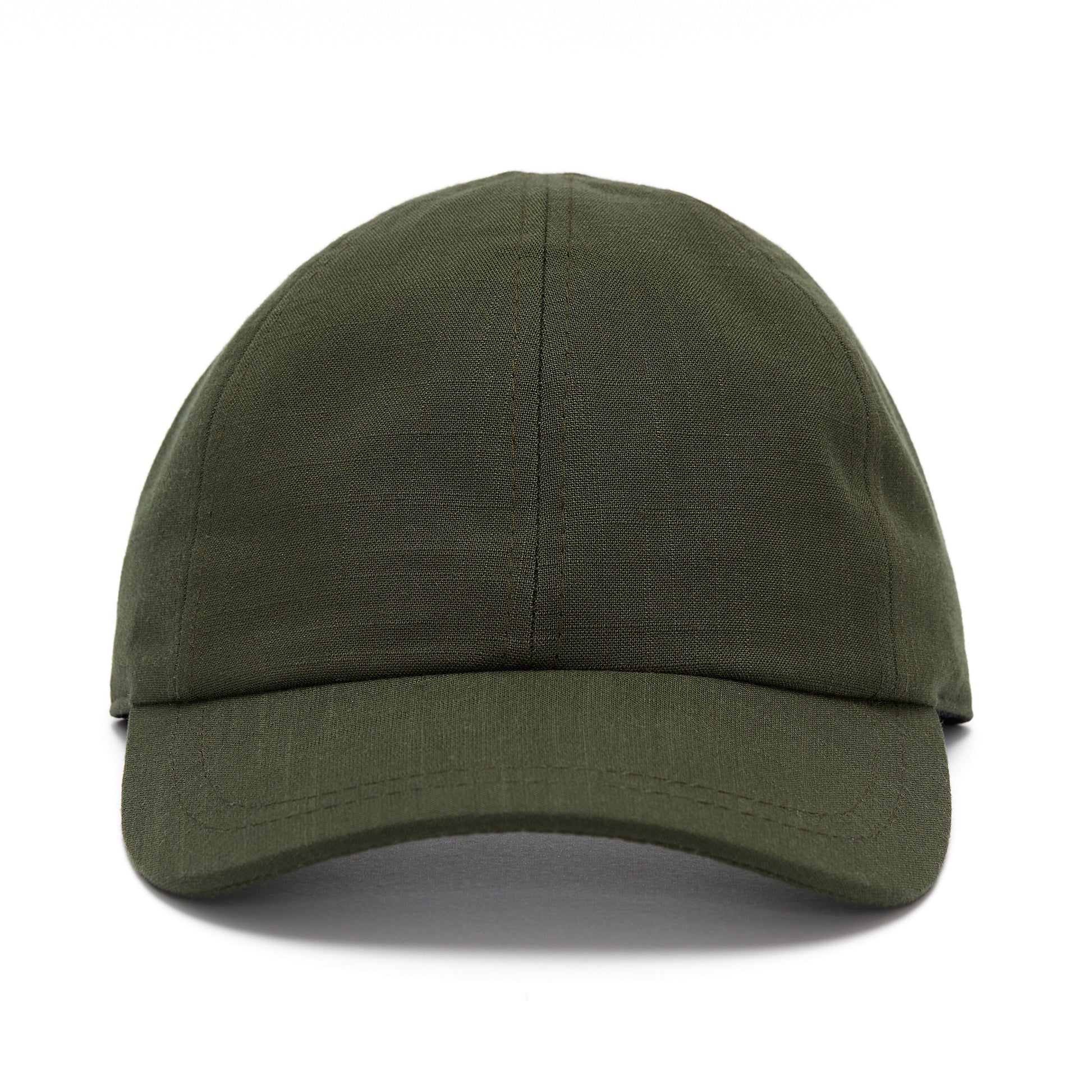 Linen Cap - Forest Green - Arre Hats
