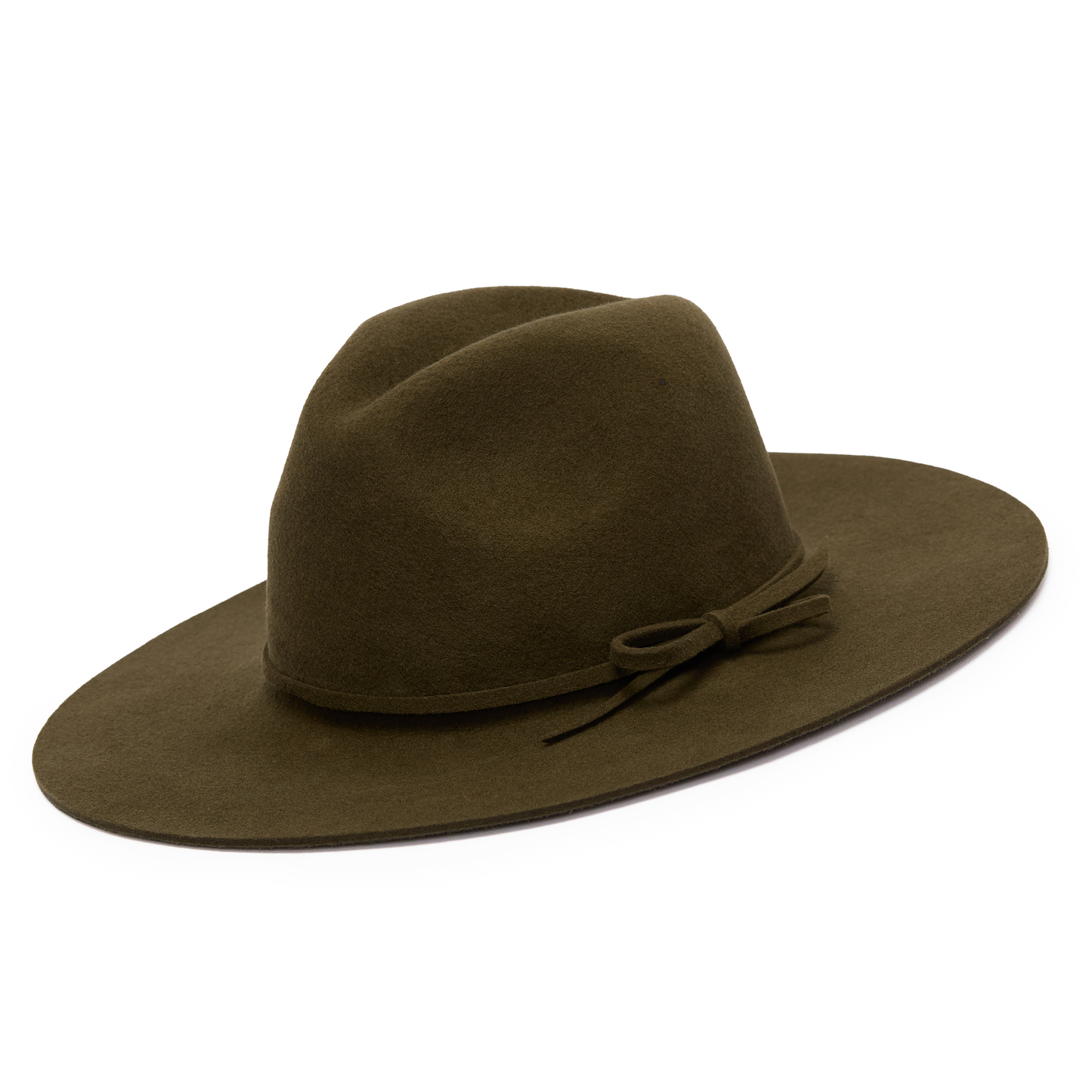 The Soft Fedora - Army Green