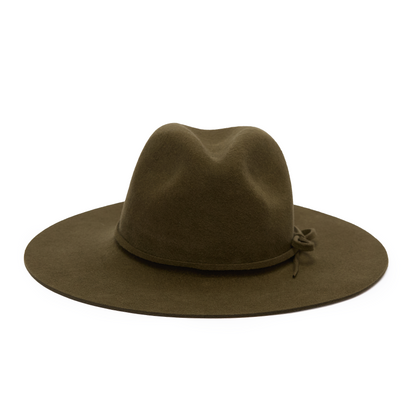 The Soft Fedora - Army Green