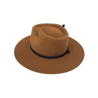 Feather Duet - Camel - Arre Hats