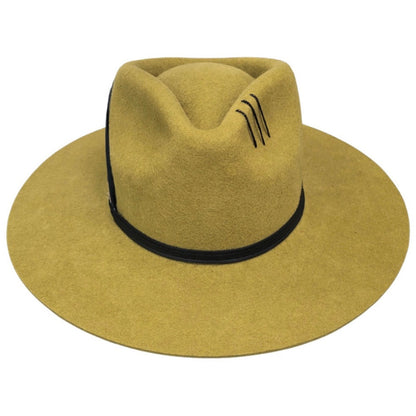 Feather Duet - Olive Green - Arre Hats