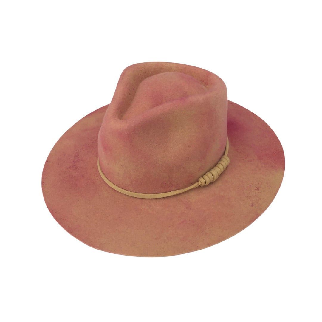 Pink Over Honey Mustard Tie-Dye - Arre Hats