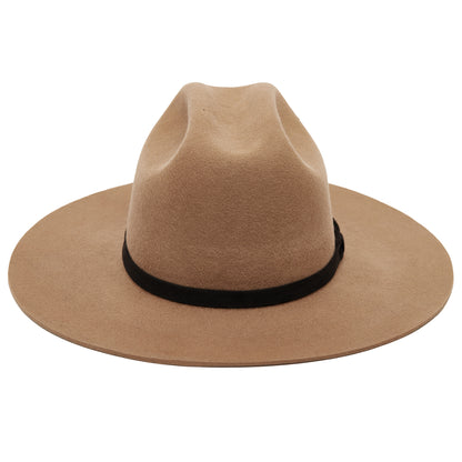 The Cowboy Flat Brim - Khaki - Arre Hats