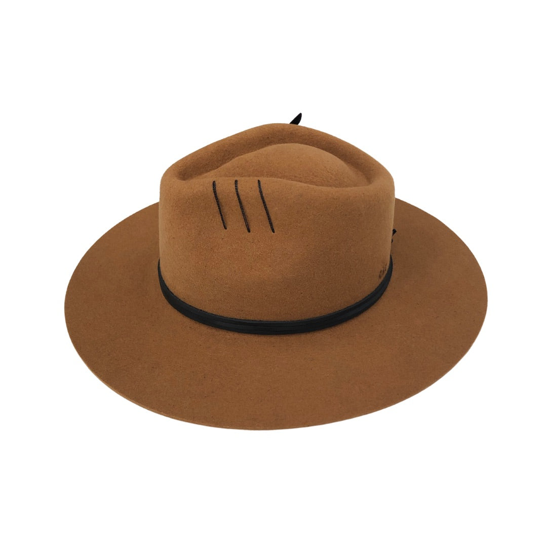 Feather Duet - Camel - Arre Hats