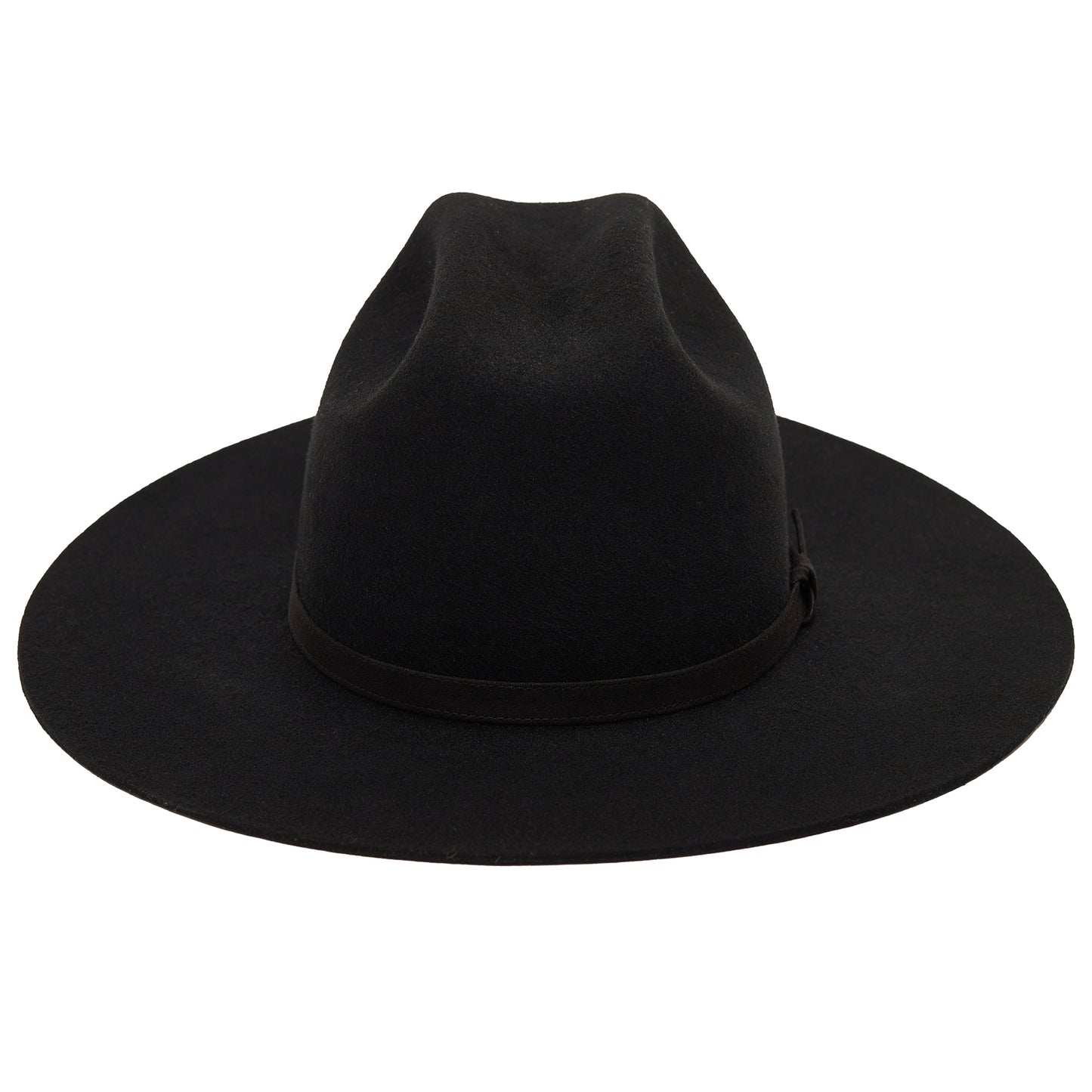 The Cowboy Flat Brim - Black - Arre Hats