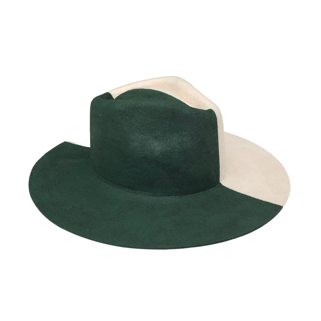 Miti Miti - Green over White - Arre Hats