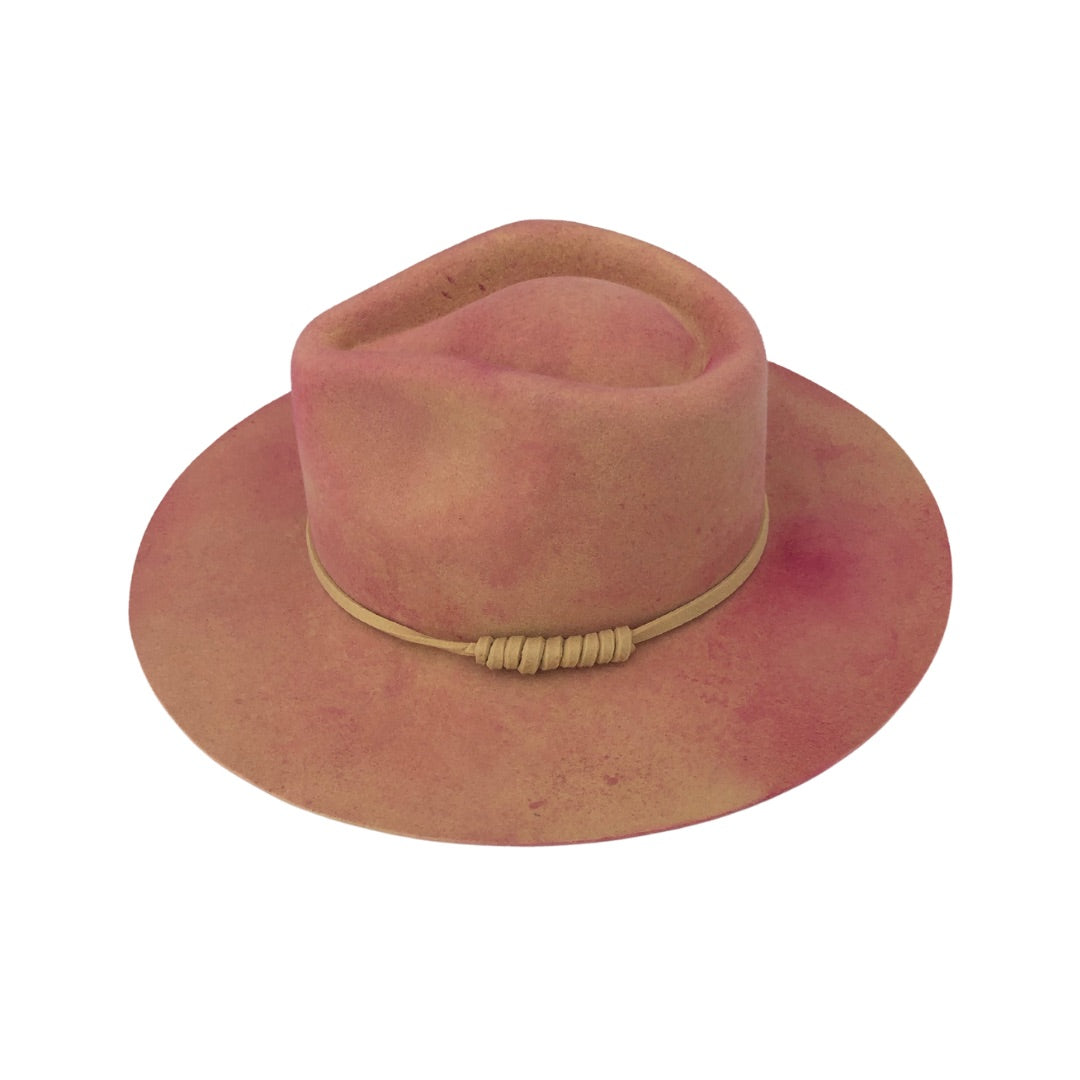 Pink Over Honey Mustard Tie-Dye - Arre Hats