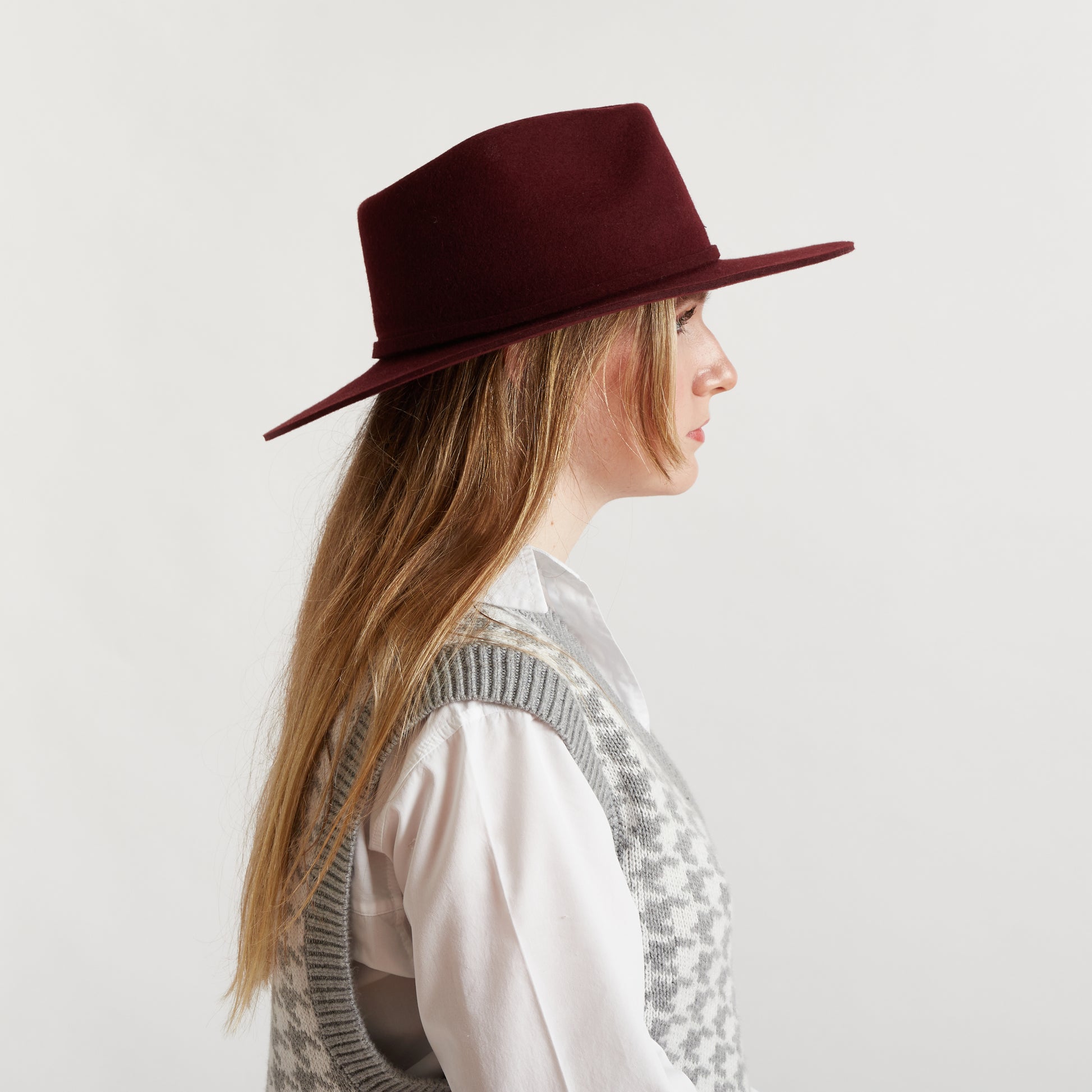 The Gaucho - Dark Cherry - Arre Hats